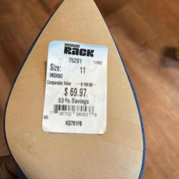 Sam Edelman Hazel Women’s Indigo Denim - Picture 7 of 7